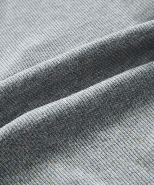 MUTE BUTTON CARDIGAN / GRAY