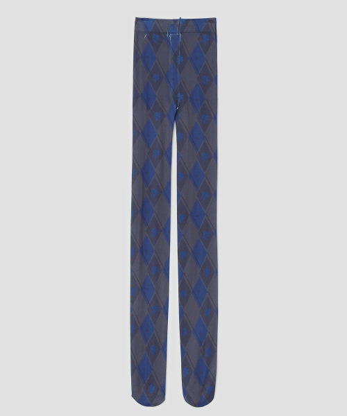 Mosaic Diamond Tights [Blue]