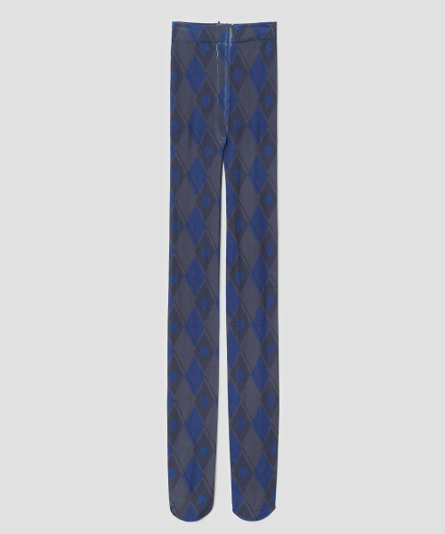 Mosaic Diamond Tights [Blue]