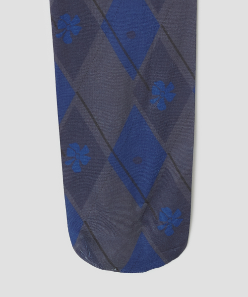 Mosaic Diamond Tights [Blue]