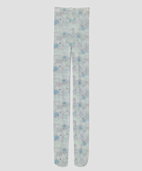 Powder Mist Tights [Gray]