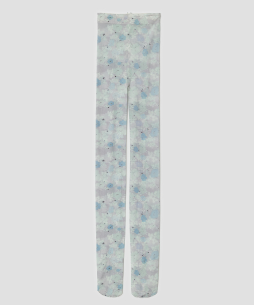 Powder Mist Tights [Gray]