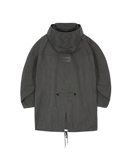 FLINT WASHED FIELD JACKET / CHARCOAL