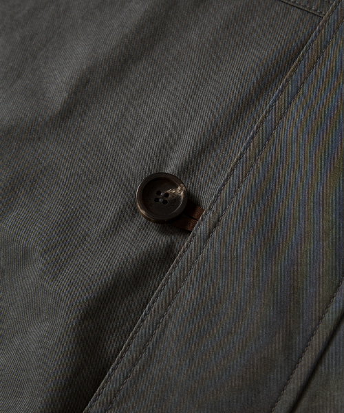 FLINT WASHED FIELD JACKET / CHARCOAL