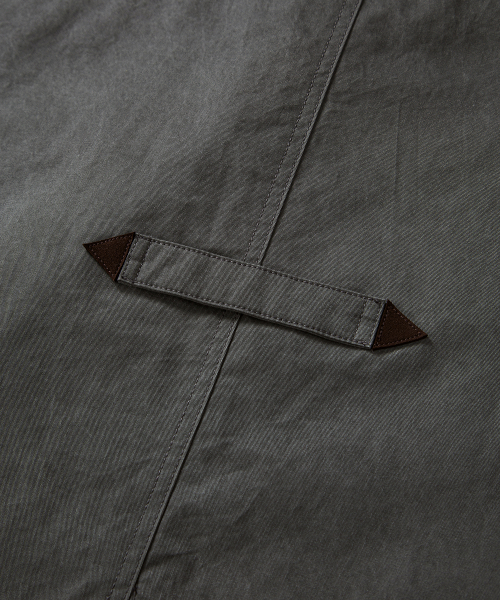 FLINT WASHED FIELD JACKET / CHARCOAL