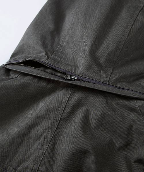 FLINT WASHED FIELD JACKET / CHARCOAL