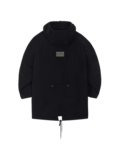 FLINT WASHED FIELD JACKET / BLACK