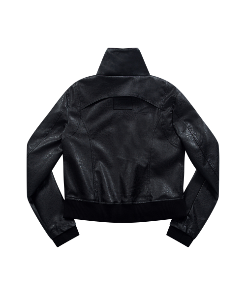 NOX CONTOUR LEATHER JACKET / BLACK