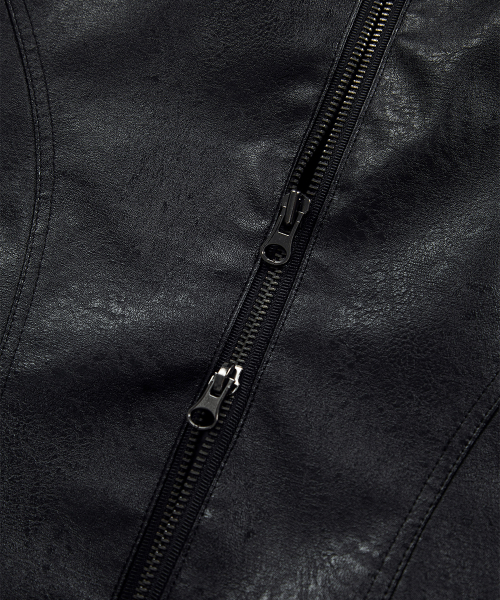 NOX CONTOUR LEATHER JACKET / BLACK