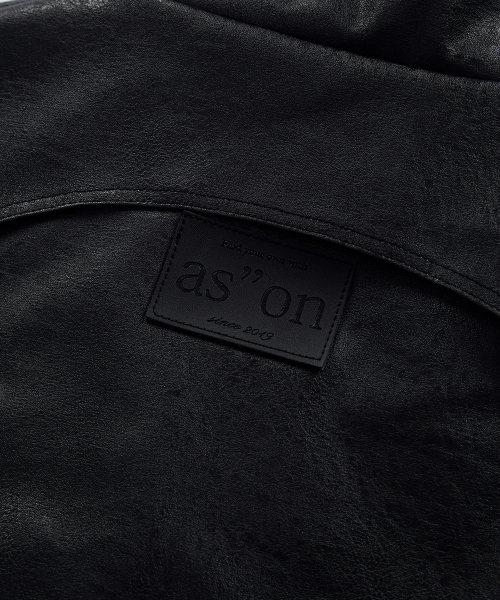 NOX CONTOUR LEATHER JACKET / BLACK