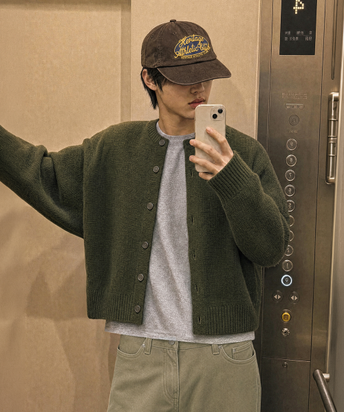 에스티 크롭가디건 (3color)