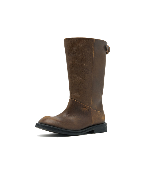 [ASON X NEGATIVETHREE] ENGINEERED BOOTS / VINTAGE BROWN