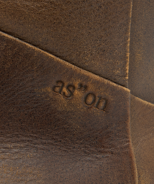 [ASON X NEGATIVETHREE] ENGINEERED BOOTS / VINTAGE BROWN