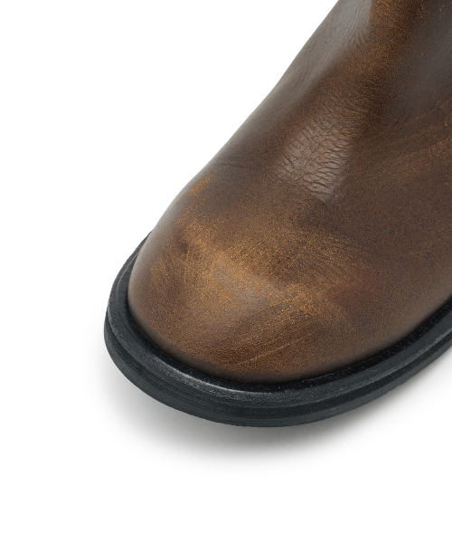 [ASON X NEGATIVETHREE] ENGINEERED BOOTS / VINTAGE BROWN