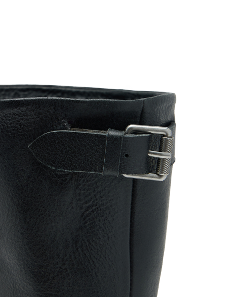 [ASON X NEGATIVETHREE] ENGINEERED BOOTS / VINTAGE BLACK