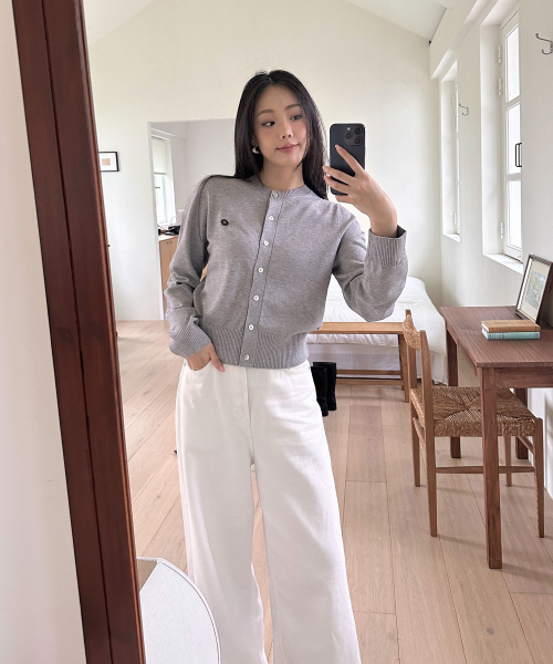 [2PACK] Round Knit Cardigan JZKT026D