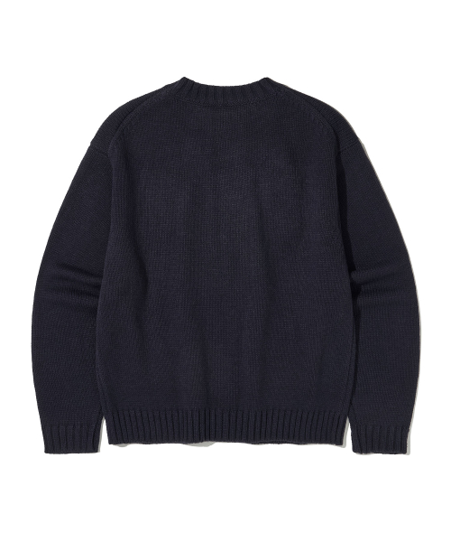 Chicago Athletic Crewneck Knit_Navy