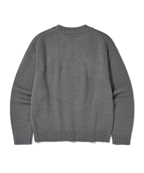 Chicago Athletic Crewneck Knit_Gray