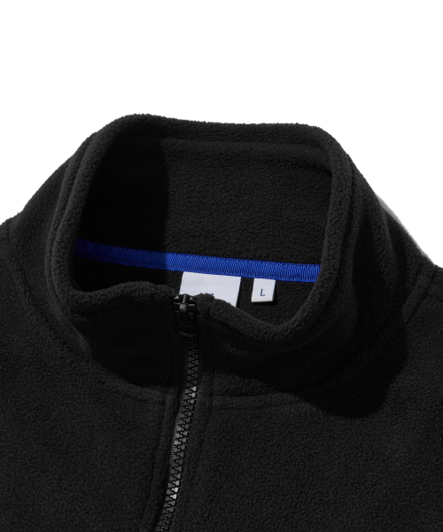Utah Fleece Zip Jacket_Black