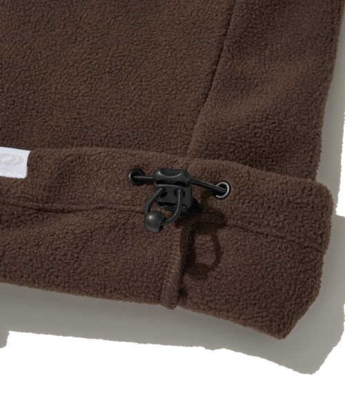 Utah Fleece Zip Jacket_Brown