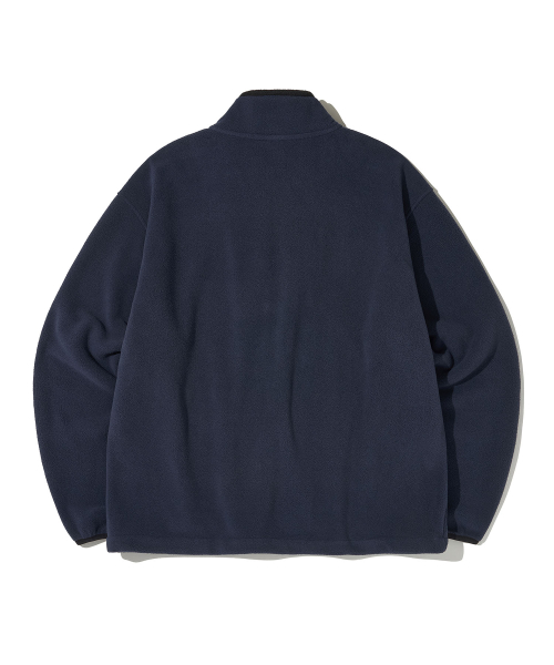 Utah Fleece Zip Jacket_Navy