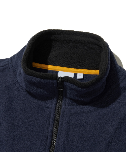 Utah Fleece Zip Jacket_Navy