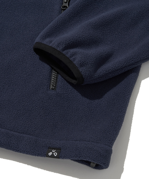 Utah Fleece Zip Jacket_Navy