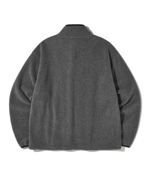 Utah Fleece Zip Jacket_Gray