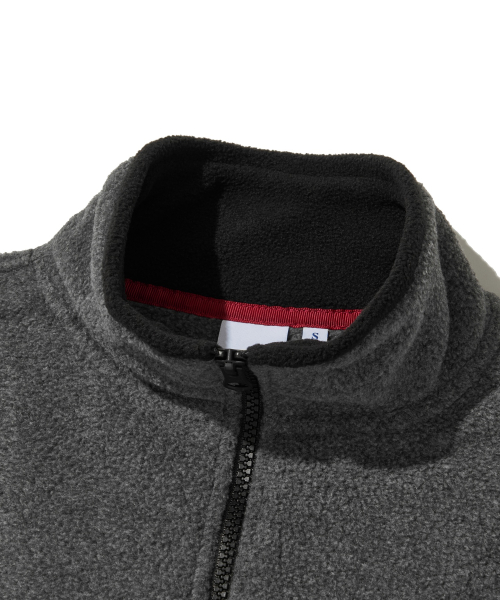 Utah Fleece Zip Jacket_Gray