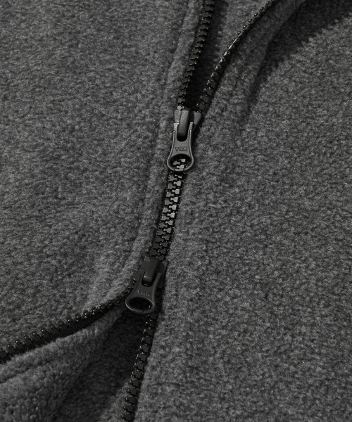 Utah Fleece Zip Jacket_Gray