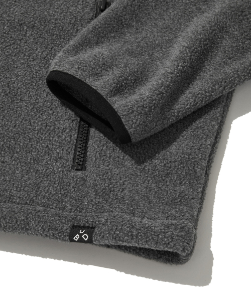 Utah Fleece Zip Jacket_Gray