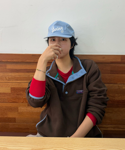 Utah Fleece Half Snap Pullover_Brown