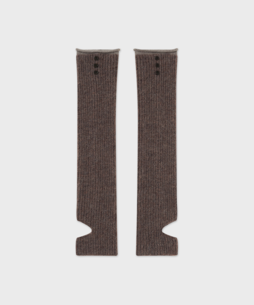 Knit Leg Warmer (Burgundy)