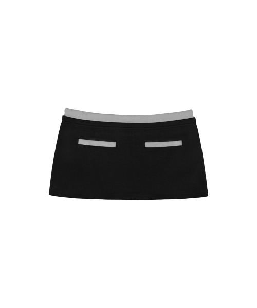 Daze Micro Skirt _Black