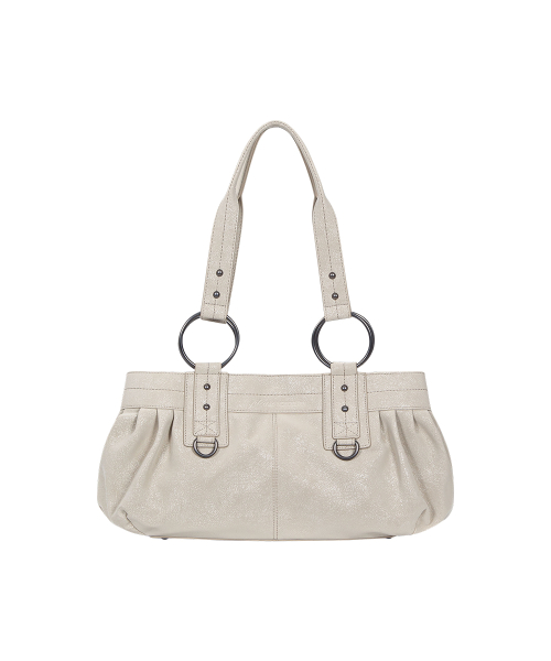 Dove Leather Shoulder Bag (Sand)