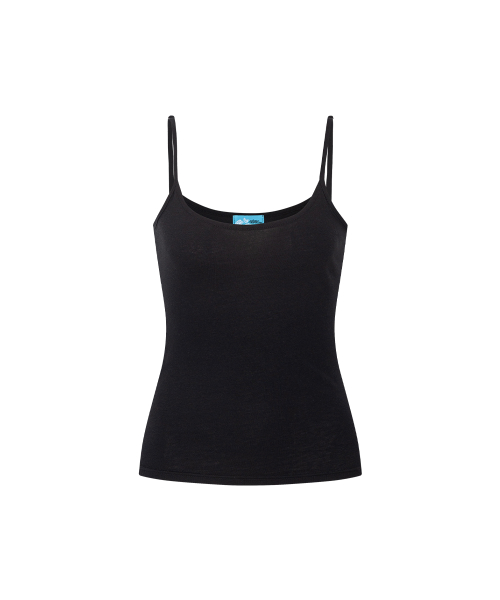 Miu Basic Sleeveless Top (Black)