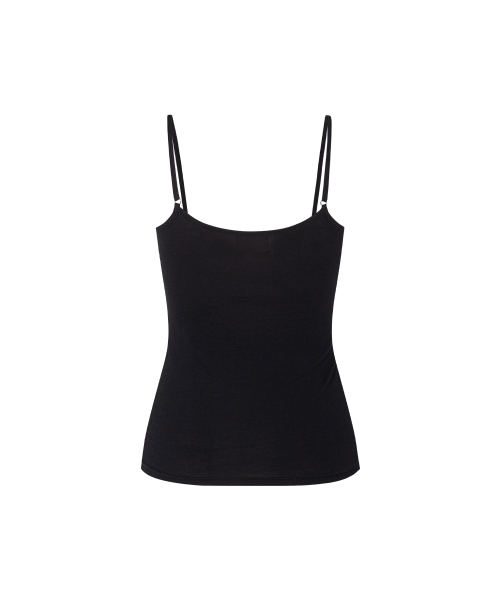 Miu Basic Sleeveless Top (Black)