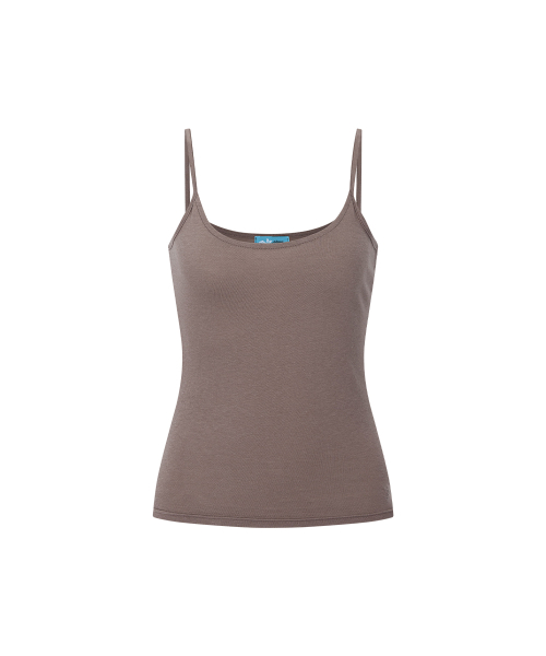 Miu Basic Sleeveless Top (Toffee)