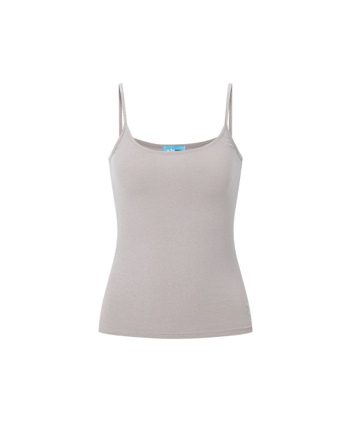 Miu Basic Sleeveless Top (Sand)