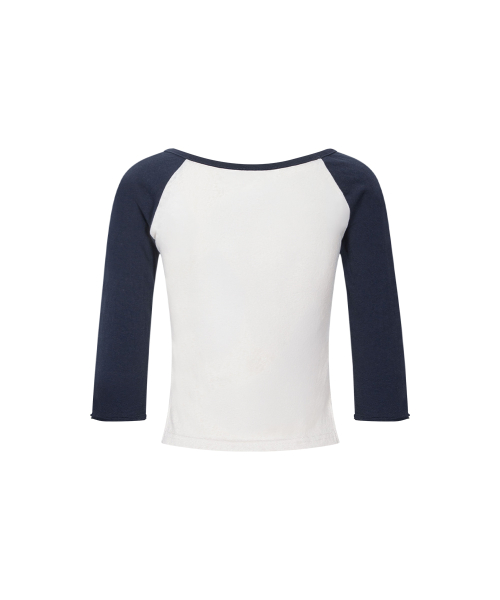 Solene Basic Raglan Long Sleeve Top (Linen)