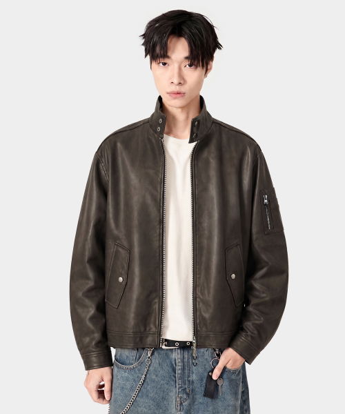 2WAY ESSENTIAL HARRINGTON JACKET_P/U 2 COLOR