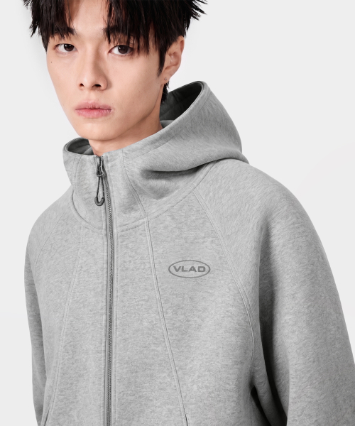 VLAD 2WAY BALACLAVA ARCH SWEAT HOODED ZIP-UP_3 COLOR