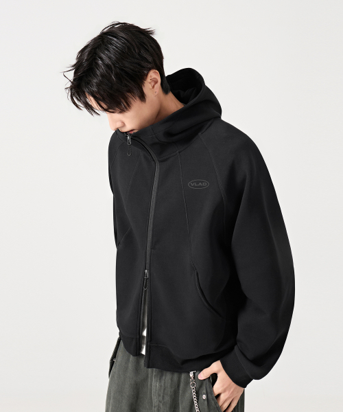 VLAD 2WAY BALACLAVA ARCH SWEAT HOODED ZIP-UP_3 COLOR