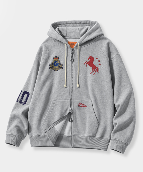 VLAD PIGMENT MUSTANG HOODED ZIP-UP_2 COLOR