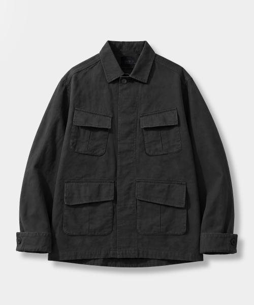 VTG WASHED JUNGLE FATIGUE JACKET_2 COLOR