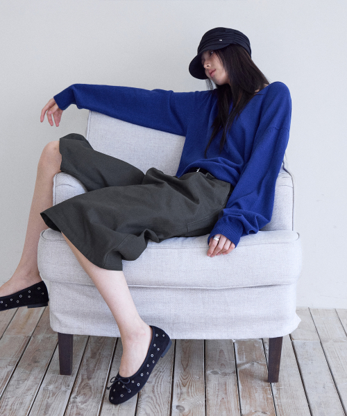 Cotton Twill Bermuda Shorts, CHARCOAL