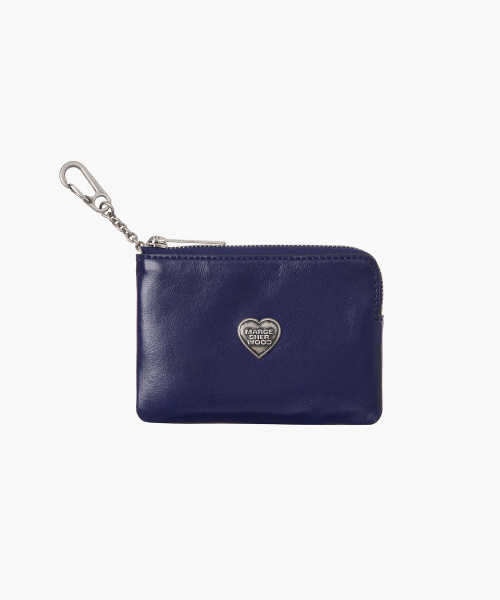HEART ZIPPER WALLET_SILVER LOGO_5colors