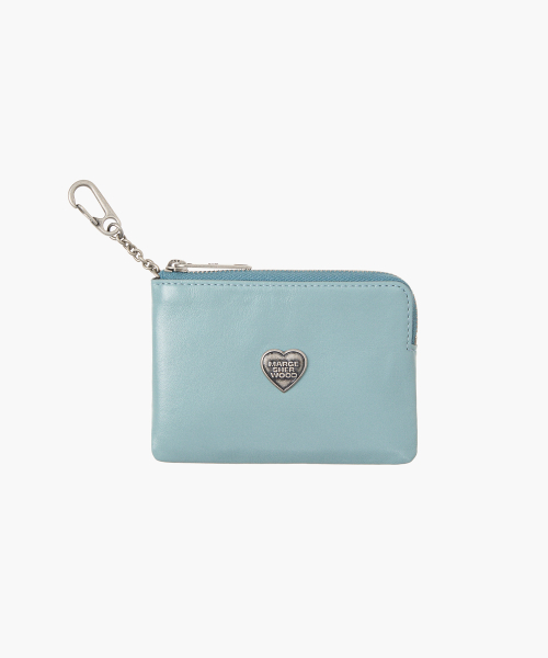 HEART ZIPPER WALLET_SILVER LOGO_5colors