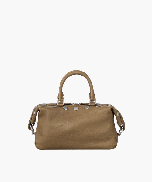 DUMPLING STUD MINI_vintage camel washed nappa