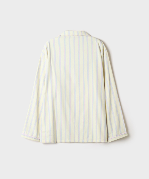 [TOM AND JERRY] Flannel Pajamas (Yellow)_SPPPG4TU01